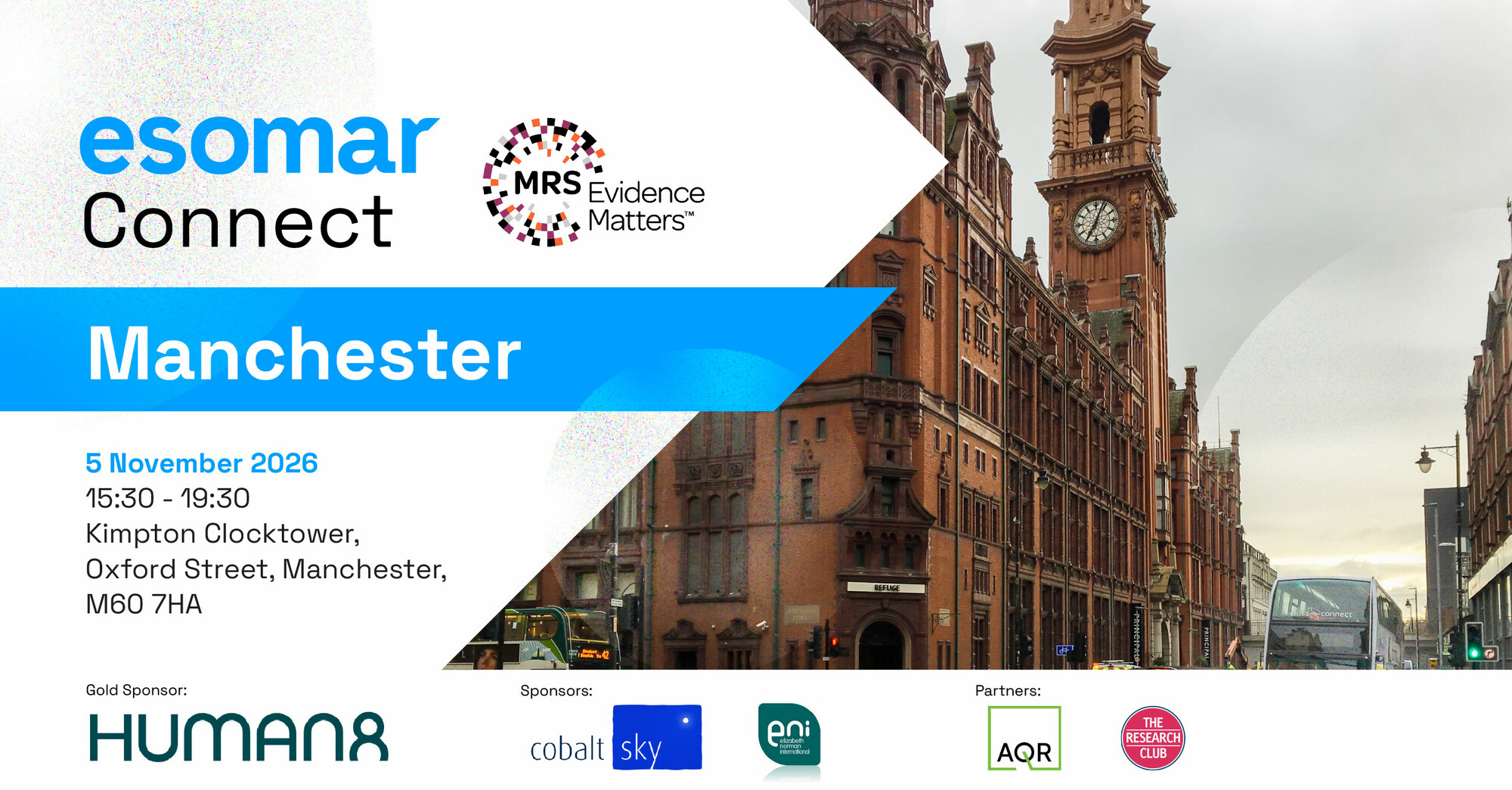 Esomar Connect - manchester 2